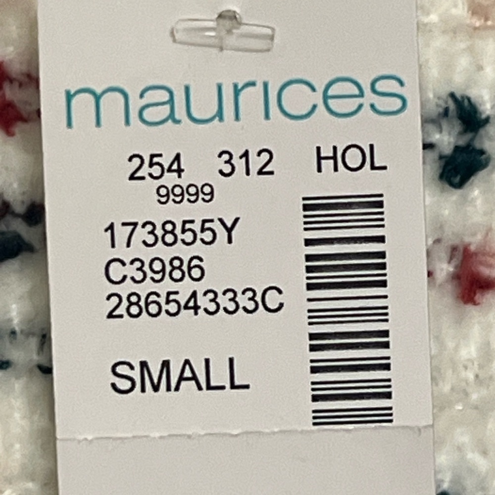 Maurices NWT Multicolor Striped Cardigan Sweater - Picture 4 of 6